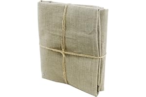 AEVVV Rouleau de toile de lin non apprêtée, idéal pour la peinture à l'huile acrylique, 221 cm de large, 1,8 m de long, rouleau de toile brute vierge professionnel en vrac pour couche de peinture acrylique