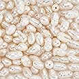 NBEADS 2 Strands White Freshwater Pearls for Jewelry Making, Small Natural Freshwater Cultured Pearls Loose Gemstone for Necklaces Bracelets, Grade A, 2~3mm, Hole 0.8mm, about 68pcs/strand