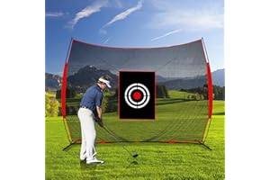 Kapler 12x10FT Golf Backyard Impact Driving Nets Portable Training Net