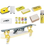 Skiwachs-Set Mit 3 Bürsten - Rosshaar, Nylon & Messing Für Perfekte Ski-Pflege!