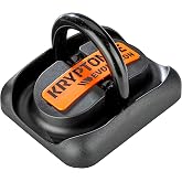 Kryptonite 4745 Unisex Evolution Ground Anchor New Locks, M, 50.8 x 43.2 x 10.2 cm, siyah