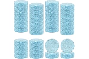 FZCYUOO 40Pcs Car Screenwash Tablets, Concentrated Solid Windscreen Washer Tablets, Car Effervescent Tabs Cars Wiper Window Cleaning Tablet for Windows, Screen, Glass