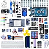 ELEGOO More Complete and Advanced Starter Set Mega 2560 | Compatible with Arduino IDE Stem Kit with Tutorial Guides in Spanis