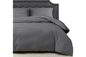 CGK Unlimited King Size Duvet Cover Sets, Non-Iron Bedding Set King Size Covers, 3 Pcs with Zipper Closure 230 X 220 cm