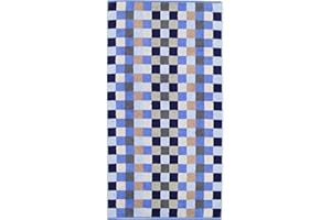 CAWÖ Home Handtücher Unique Karo 942 Saphir - 11 Duschtuch 70x140 cm