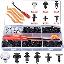 120 Clip Per Rivestimento Auto - Fermi A Spinta In Nylon Per Paraurti, Portiere, Cofano - Foto 9