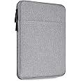 10 Inch Waterproof Tablet Sleeve Case for Samsung Galaxy Tab S5e S6 10.5/Galaxy Tab A 10.1, Lenovo Smart Tab 10 M10 P10 10.1, iPad Pro 11 10.2 9.7, iPad Air 3 10.5 inch Tablet Protective Bag, Grey