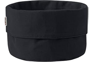 Stelton 1320 Cesto per il pane, Nero, 21x23x23 cm