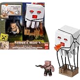 Mattel Minecraft Filmden ilham alan aksiyon fig&uuml;r&uuml; seti, ışıklar, sesler ve ateş topu fırlatma &ouml;zelliğiyle balon fig&uuml;r&uuml;, fırl