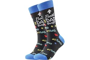 BONANGEL Calzini di cotone Cotton Socks Finest pettinati da uomo Calze Fantasia Uomo Calze Lunghe in Cotone Calzini Stampato Famose Moda Divertente Disegni