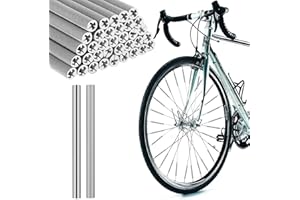 Abeillo 36Pcs Reflective Spoke Covers for Bicycle, 360° Visibility 2.9Inch Bike Spoke Reflectors for Night Riding, Bike Wheel Reflector Tube Reflective Spokes Skins Wheel Decoration Reflectors