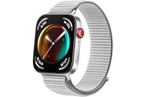 HUAWEI WATCH FIT 3, Display AMOLED da 1.82", Design ultra-sottile, Monitoraggio completo del fitness, Monitoraggio salute 24h, Compatibilità con iOS e Android, Chiamate Bluetooth, Grigio