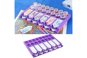 QiLiTd Diamond Painting Accessoires Plateau Organisateur 12