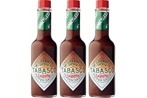 Tabasco Chipotle Pepper Sauce 60 ml (Pack of 3)