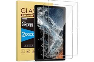 SPARIN 2 Pack Screen Protector for Samsung Galaxy Tab A8 10.5 inch, Installation Alignment Frame Included, Tempered Glass Screen Protector for Galaxy Tab A8