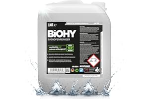 BiOHY Nettoyant pour Four à Haute Concentration (Bidon de 10l) | dégraissant pour Un Nettoyage Rapide et Facile du Four | sans frotter | EXTRA FORT (Backofenreiniger)