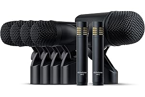 PreSonus DM-7 Set completo di microfoni per batteria per registrazione in studio e rinforzo del suono dal vivo