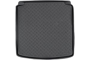 M MOTOS MOTOS Kofferraumwanne Kofferraummatte passt für Skoda Fabia I 2001-2008 Kompletter Schutz für Ihr Auto bei Allen Wetterbedingungen mit perfekt passenden kofferraummatten