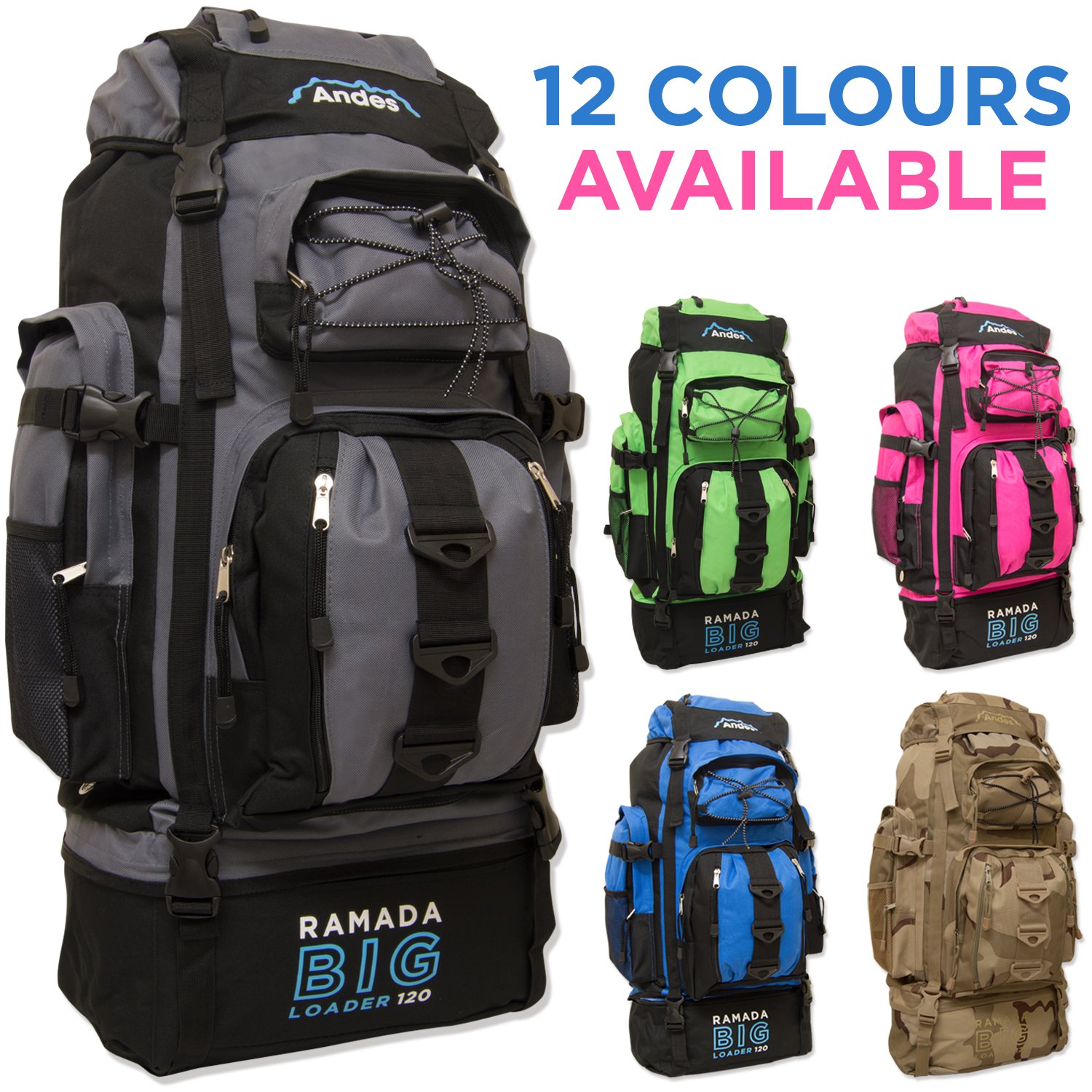 large hiking rucksack