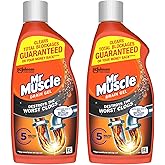 Mr Muscle Drain Unblocker, Sink & Drain Cleaner, Fast Acting Heavy Duty Gel Formula, Dissolves - View #2