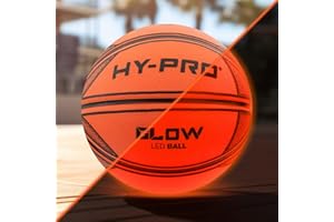 Hy-Pro Light Up LED Football Size 5 with Impact-Activated Lights & Pump - Light Up Ball with Auto-Shutoff & Enhanced Grip for Night Games - Suitable Footballs for All Ages