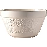 Saladier En Céramique Mason Cash In The Forest - 16 Cm, Crème, Motif Chouette, Micro-ondes Et Lave-vaisselle