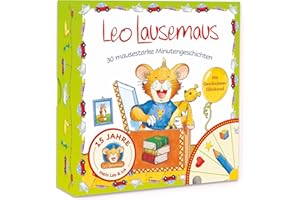 Leo Lausemaus - 30 mausestarke Minutengeschichten: Mit Geschichten-Glücksrad