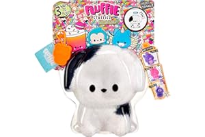 Fluffie Stuffiez Hund - Kleines Plüsch-Sammlerstück - Überraschung beim Auspacken - Kuschelweicher ASMR Flaum - Fidget, Basteln, Fell Abziehen - für Kinder ab 4 Jahren und Sammler