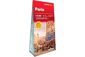 Paris 1/15.000 (carte grand format laminée - plan de ville)