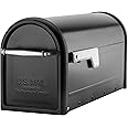 ARCHITECTURAL MAILBOXES 8950B-10 Chadwick Post Mount, Black, M