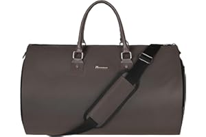 MODOKER odoker Umwandelbarer Kleidersack für Reisen, Kleidungsstück, Seesack für Männer und Frauen, Reisetaschen für Fluggesellschaften, 2-in-1-Reiseanzug, Duffle Bag mit Schuhfach