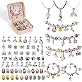 150Pcs Charm Bracelet Making Kit Girls Beads For Jewelry Making