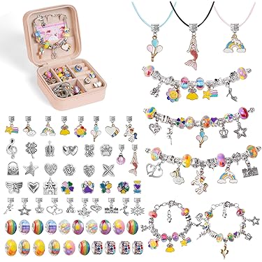 Roze gevlochten kinderarmbandje met klavertje vier - lengte 9 - 19 cm | Mostert Juweliers