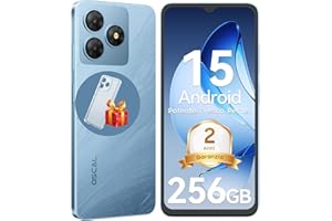 OSCAL Smartphone 2025 Android 15 Gemini AI, 12GB RAM+256GB ROM/2TB-TF Smartphone Offerta Octa Core, 6.56" HD+ 90Hz, 5000mAh Telefono Cellulare, 13MP+8MP, 4G Dual SIM Fingerprint/Face ID/OTG/GPS