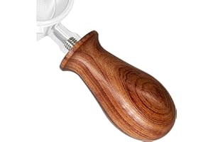 NEOUZA Mini poignée en bois M10 de rechange pour porte-filtre de 51/54/58 mm, machine à expresso, accessoires élégants pour barista