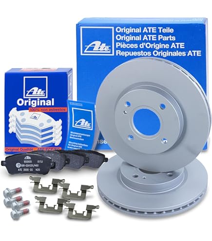 TRW Bremsscheiben-Set Vorne 258mm Mit Belägen - Komplettset Für Sichere Bremsen