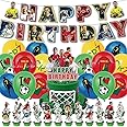 C Ronaldo Theme Birthday Decorations Include Birthday Banner Cake Toppers Balloons