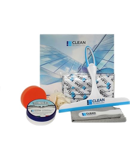 Trattamento Nanotecnologico Clean Technology Nanotech One - Anticalcare Permanente Per Vetri E Ceramica, Idrorepellente, 250 Ml