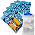 ANSIO Wardrobe Dehumidifier Hanging Bags Pack of 6 Moisture Absorbers, Trap, Condensation, Dehumidifiers for Damp, Mould, Bed