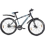 Hero Unisex Howler 26T Mountain Bike , 1-Speed , 20 Inches Steel Frame , Disc Brake , Rigid Suspension , Multicolor