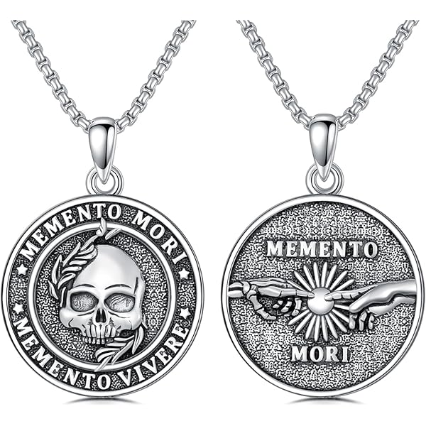 ADMETUS Zilveren 925 heilige medaille, heilige amulet halsketting, beschermhanger, sieraden, religieuze geschenken voor heren, met rolokettingen van 5,5 mm 55 5 cm, Sterling zilver, Geen edelsteen