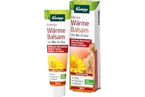Kneipp Värmebalsam med Arnika – lugnande efter fysiska aktiviteter – värmeeffekt dermatologiskt bekräftad – för nacke, axlar och rygg – 100 ml