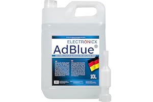 ELECTRONICX AdBlue 10 Liter für Diesel Kanister Harnstofflösung gemäß ISO 22241/1 DIN 70070 VDA lizenziert für SCR-Abgasnachbehandlung Ad blue Adblue kaufen einfüllstutzen