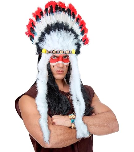 Folat Collar De Nativos Americanos Multicolor – Cuentas De Poliéster Para Disfraz Y Fiestas Temáticas, Talla Única