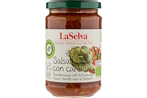 LASELVA La Selva Bio Tomatensauce mit Artischocken (6 x 280 gr)