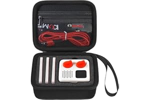 Elonbo Paquete portátil Yoto Mini - Reproductor portátil de Altavoces de Viaje Bluetooth para niños, Tapa de Reproductor de Audio y música para niños, Negro