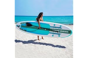 BEYOND MARINA Paddle Board, Inflatable Stand Up paddle boards for adults & Youth, Featherlight sup Board with Premium ISUP Board Accessories, 10'6''x32''x6''
