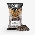 A Kilo of Spices | Premium Whole Black Peppercorns 1 Kg - Aromatic Black Pepper for Culinary Delight - Freshly Harvested Peppercorns | Ideal for Seasoning, Cooking, and Grindable Pepper Mill Spice