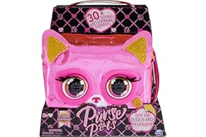 Purse Pets Metallic Magic - Borsa interattiva per Animali con 30 Suoni e reazioni, Musica e Giochi, a Partire dai 5 Anni, Diverse Varianti, Non Possibile Scegliere