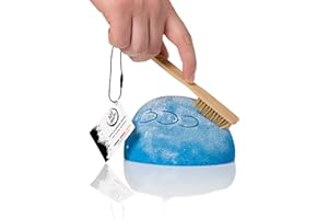 ‎303 ATHLETICS 303 Athletics Climbing Brush aus Bambus mit Naturborsten – Ergonomische Boulder Brush mit extrem starker Reinigungsleistung – Kletterbürste für Chalk, Magnesia & Klettergriffe – nachhaltig & langlebig